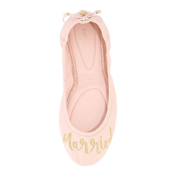 kate spade just married flats